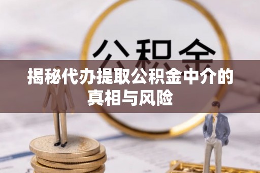 左云揭秘代办提取公积金中介的真相与风险