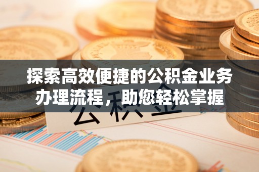 左云探索高效便捷的公积金业务办理流程，助您轻松掌握