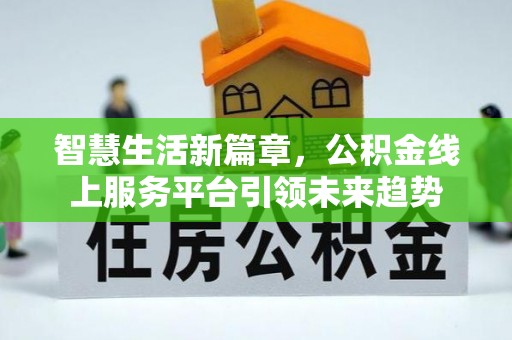 左云智慧生活新篇章，公积金线上服务平台引领未来趋势