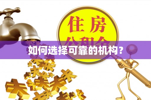 左云如何选择可靠的机构？