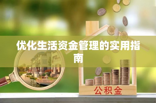 左云优化生活资金管理的实用指南