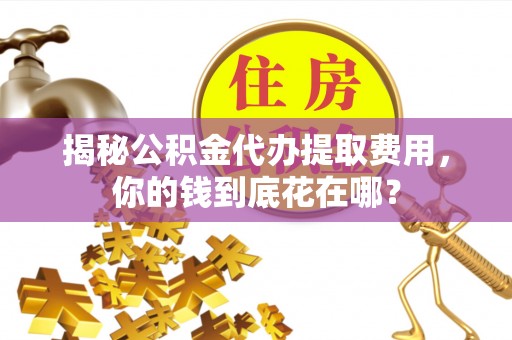 左云揭秘公积金代办提取费用，你的钱到底花在哪？