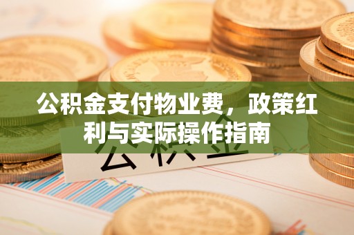 左云公积金支付物业费，政策红利与实际操作指南