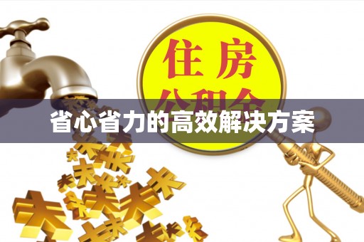 左云省心省力的高效解决方案